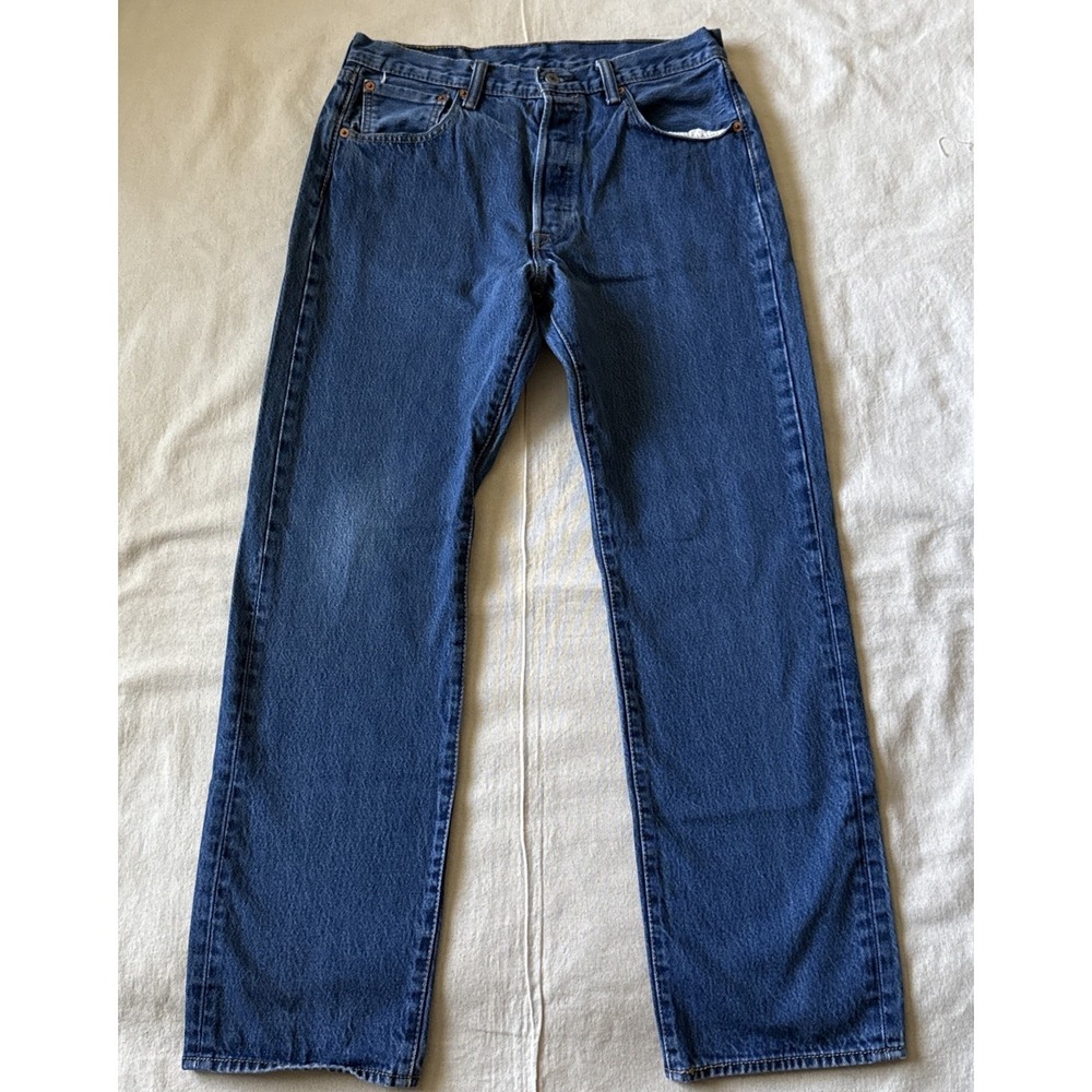 Levi's 501 XX Button Fly Jeans Mens 34x34 Fits 32x28